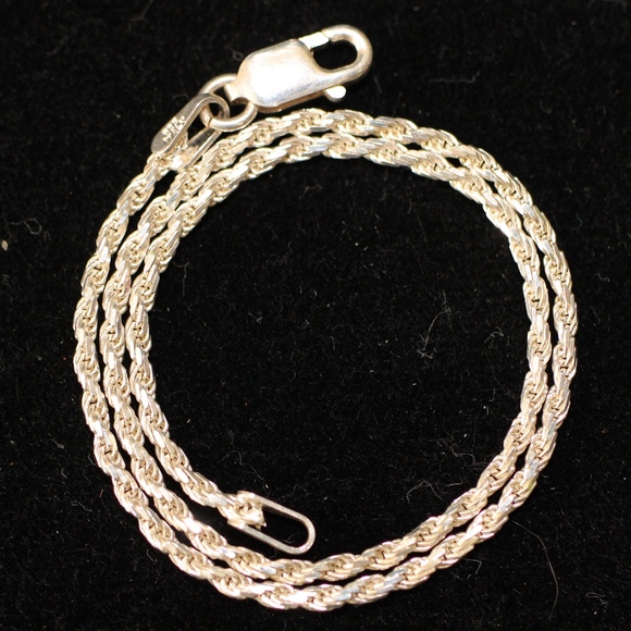 Sterling Silver 925 Bracelet "Italian Design" - Picture 5 of 8